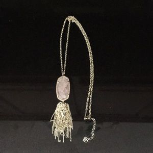 Light Pink Kendra Scott Long Necklace
